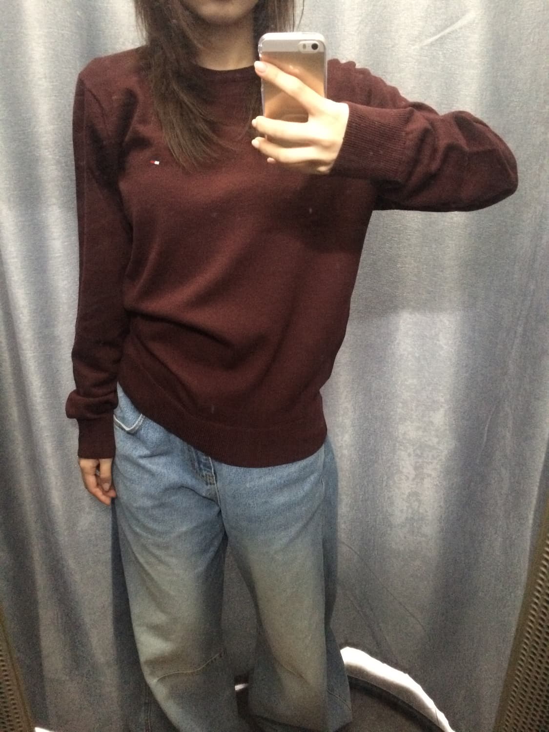 타미힐거 라운드 니트 상품이미지1