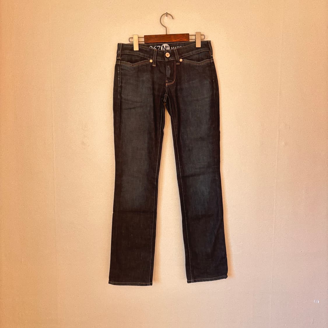 NFY 이태리 데님 청바지 26 진청 스판 수입 정품 상품이미지1