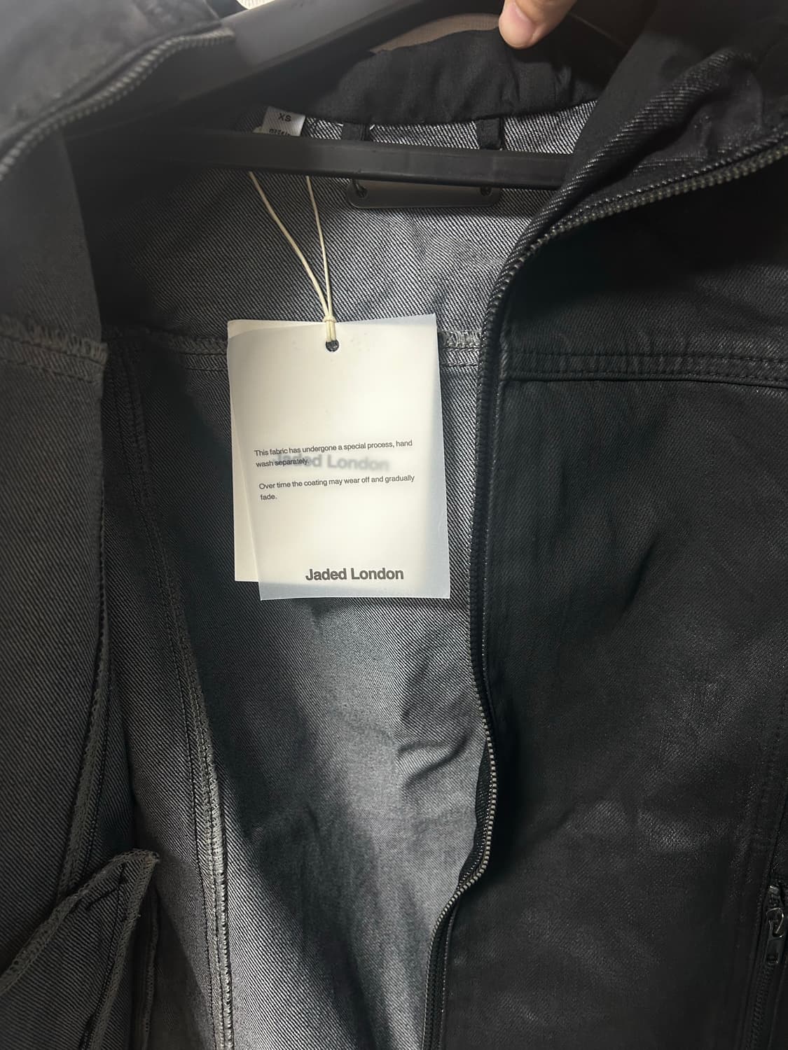 Bedrock Waxed Hooded Denim Jacket xs 상품이미지2