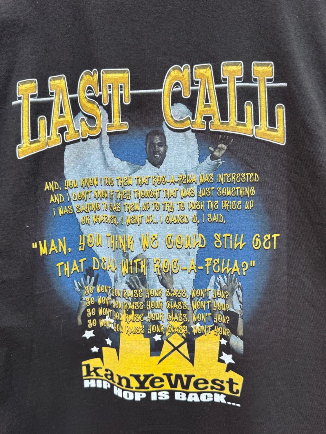 칸예 웨스트 라스트콜 그래픽 반팔티셔츠  상품이미지4