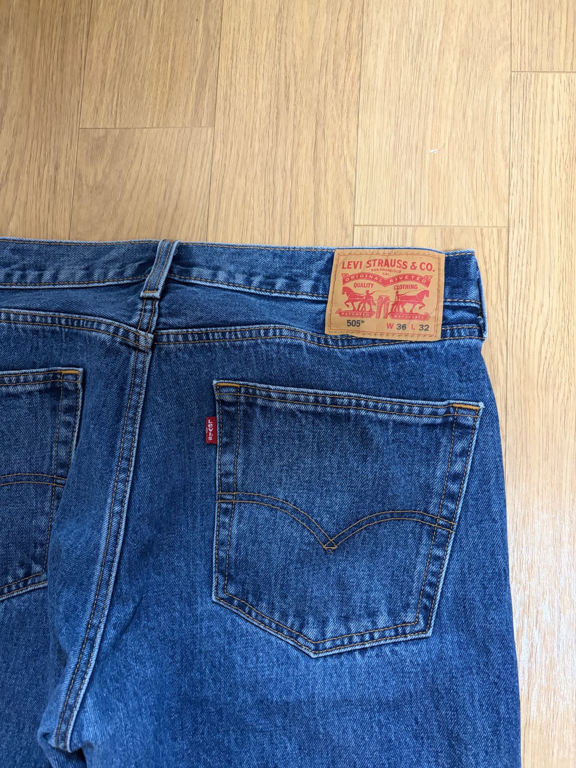 [36]리바이스 505 데님 청바지 상품이미지3