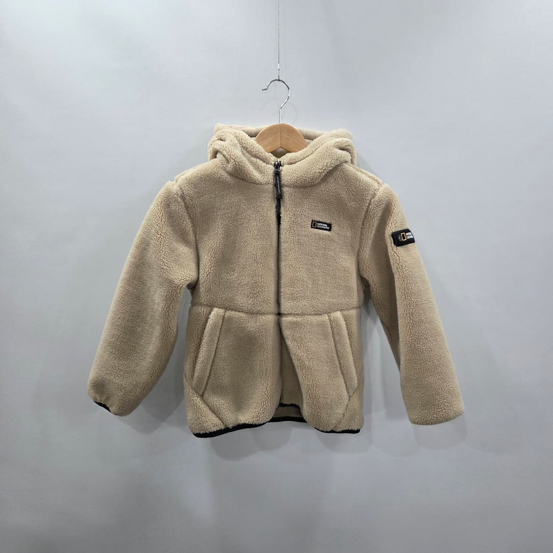 내셔널지오그래픽 키즈 후드 양털 플리스자켓 130/9 상품이미지1