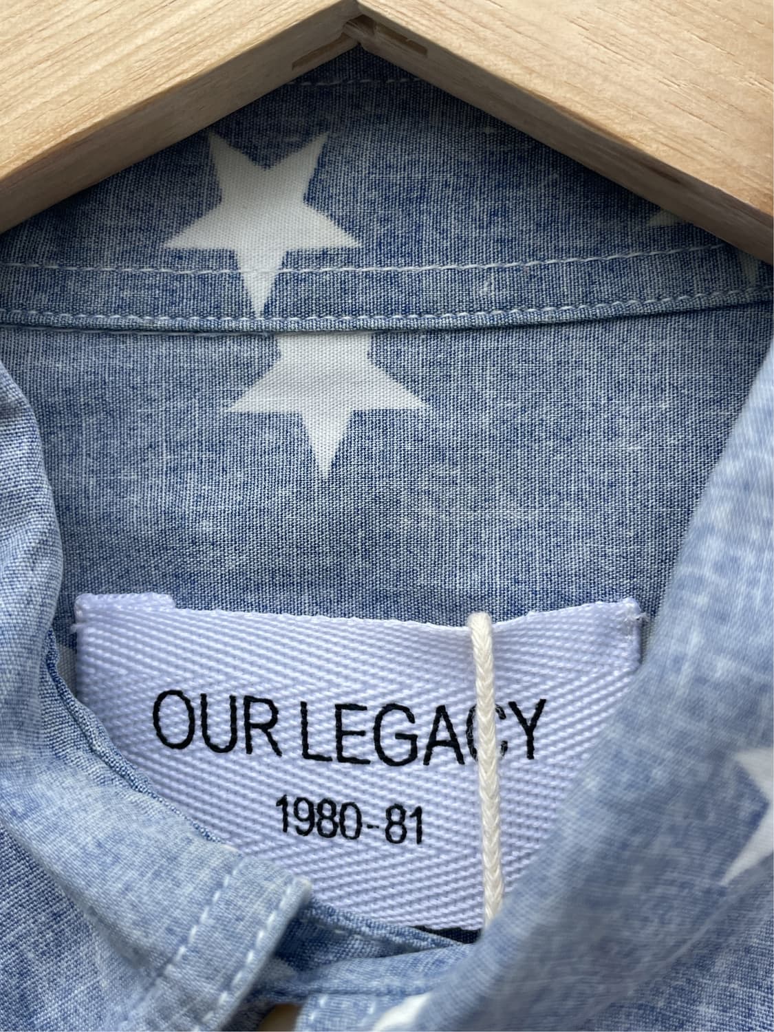 아워레가시 스타 프린팅 셔츠 상품이미지3