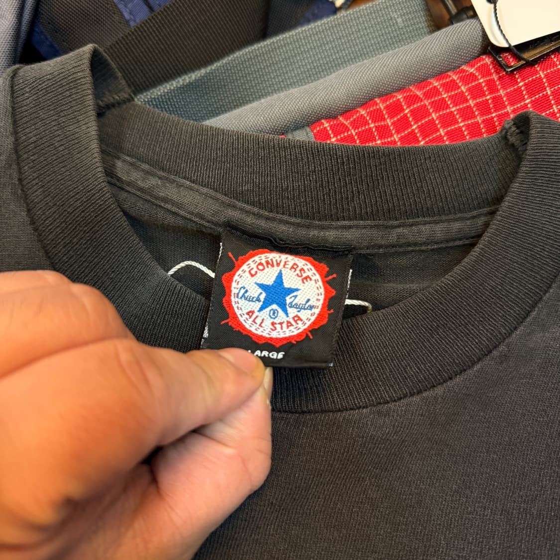 90S 컨버스 아이코닉 그래픽 MADE IN USA S ~ M 추천 상품이미지5