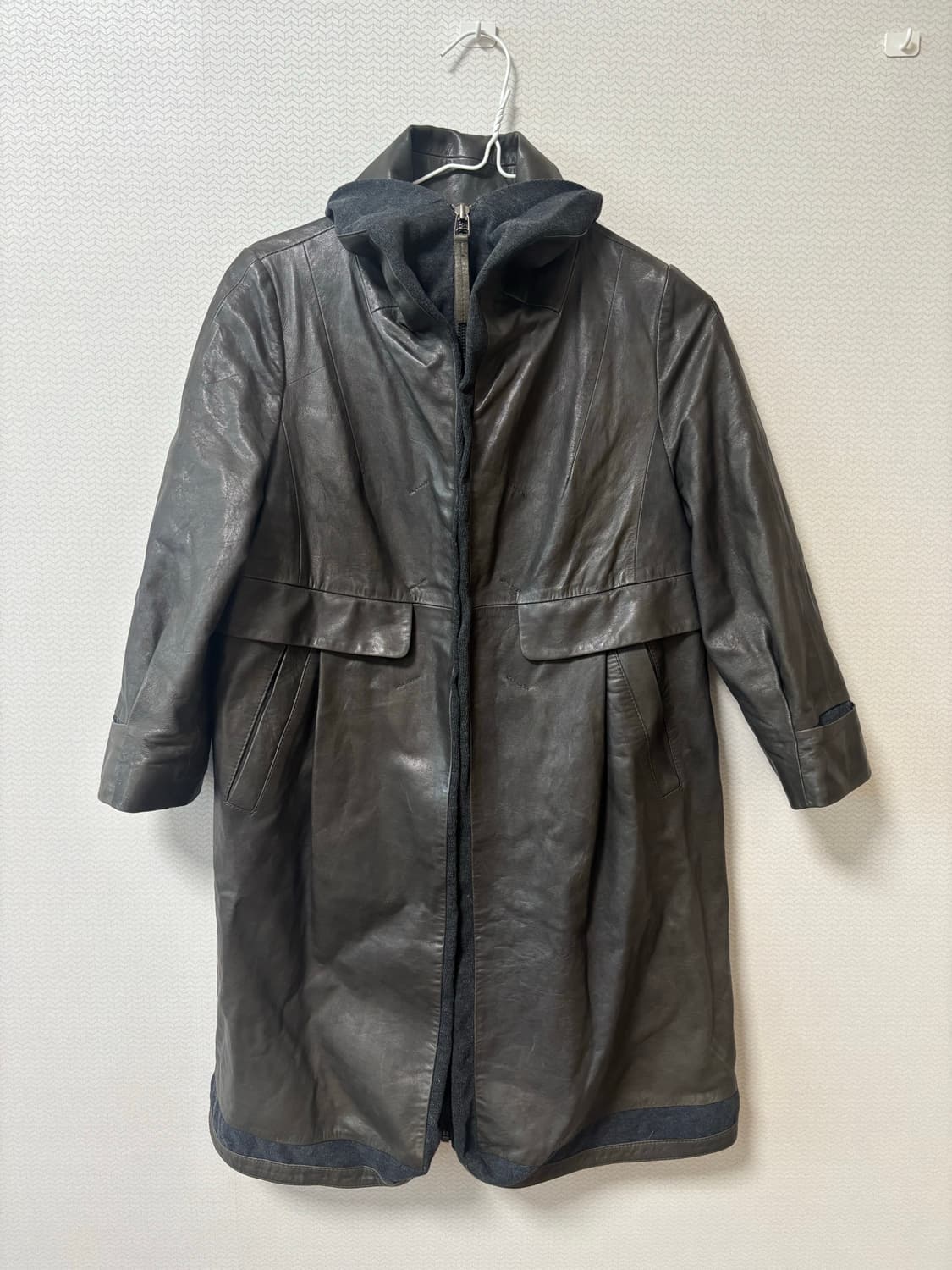 리얼 레더 코트 상품이미지1