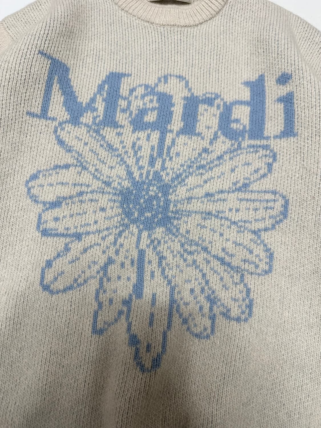 마르디 메크르디 플라워 니트 스웨터 상품이미지4