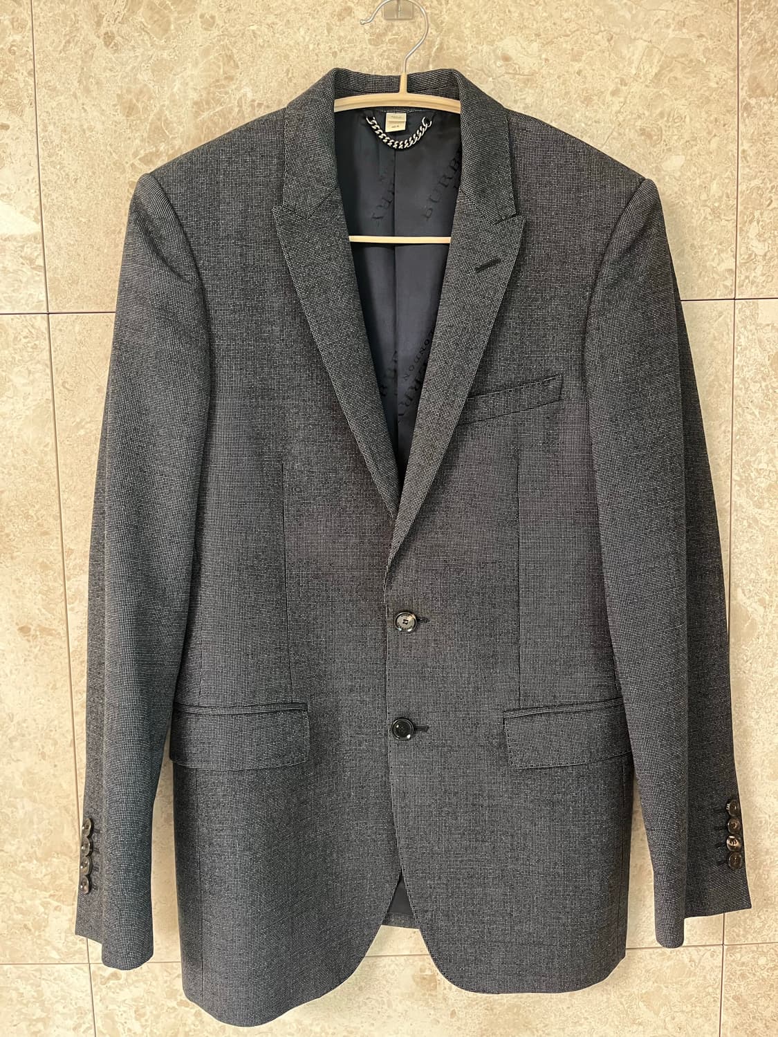 버버리 런던 남성 버진 울 자켓 46R(95사이즈) 정품 상품이미지1