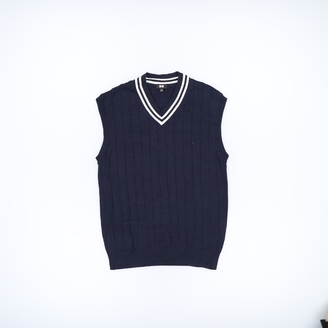 [M] 유니클로 스쿨 니트조끼 베스트 1231H1 상품이미지1