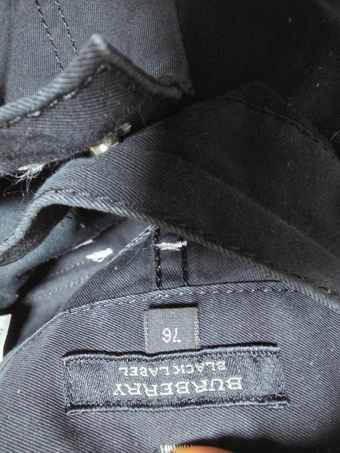 버버리블랙카고바지 76/28 상품이미지6