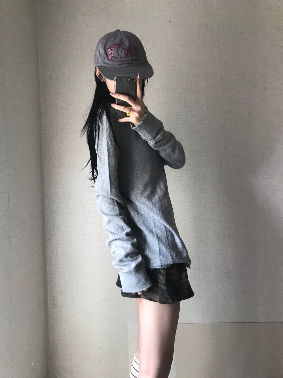 아베크롬비 그레이 롱슬리브 상품이미지5