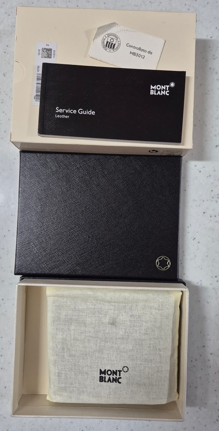 (새상품) 몽블랑 반지갑 사토리얼 8cc 113211 상품이미지6