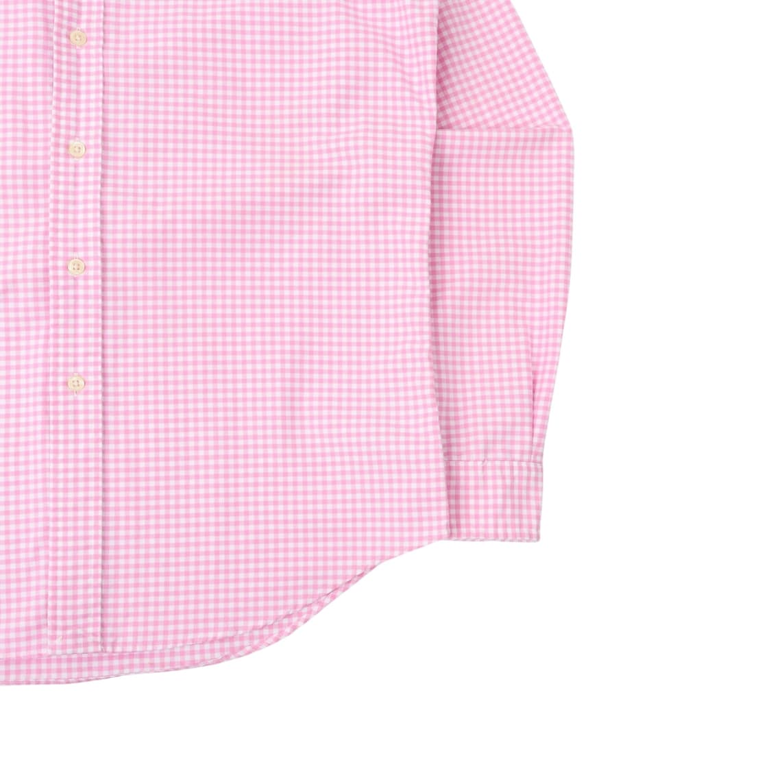 폴로 랄프로렌 라이트 핑크 깅엄체크 클래식핏 셔츠 상품이미지4