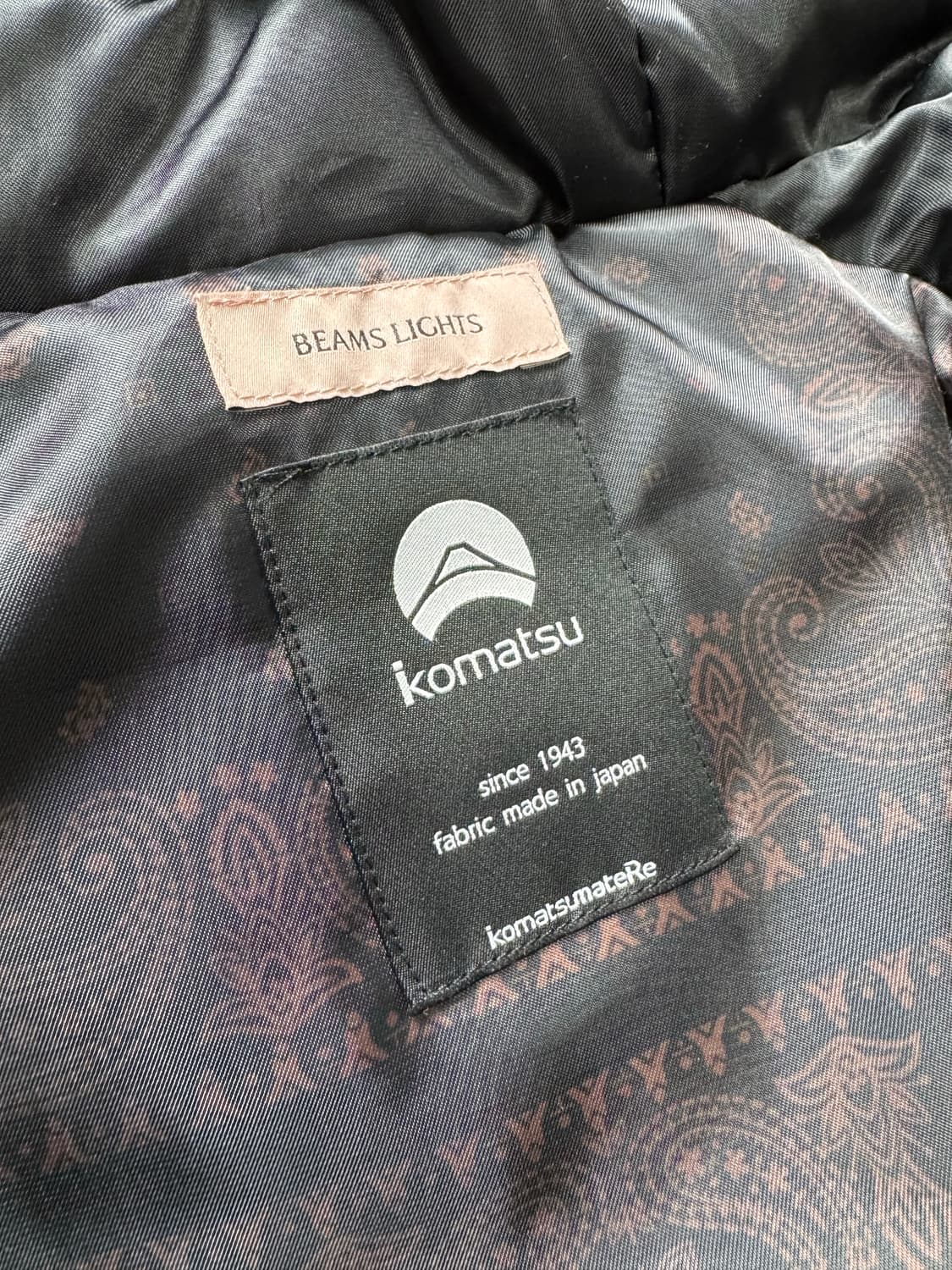 빔즈 M51 M65 피쉬테일 다운 패딩 코트 블랙 L 상품이미지5