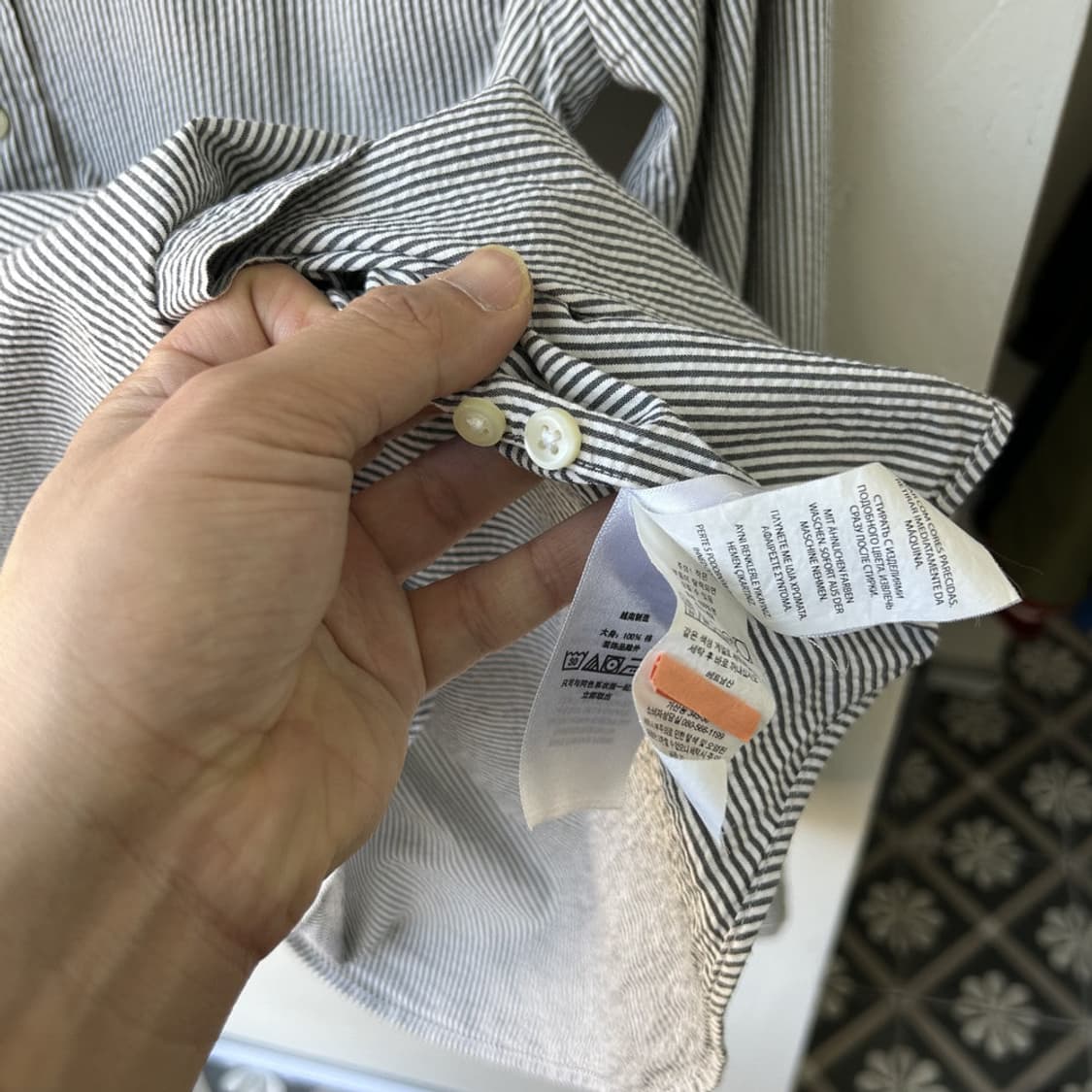 16615 - 폴로 랄프로렌 스트라이프 셔츠 상품이미지3