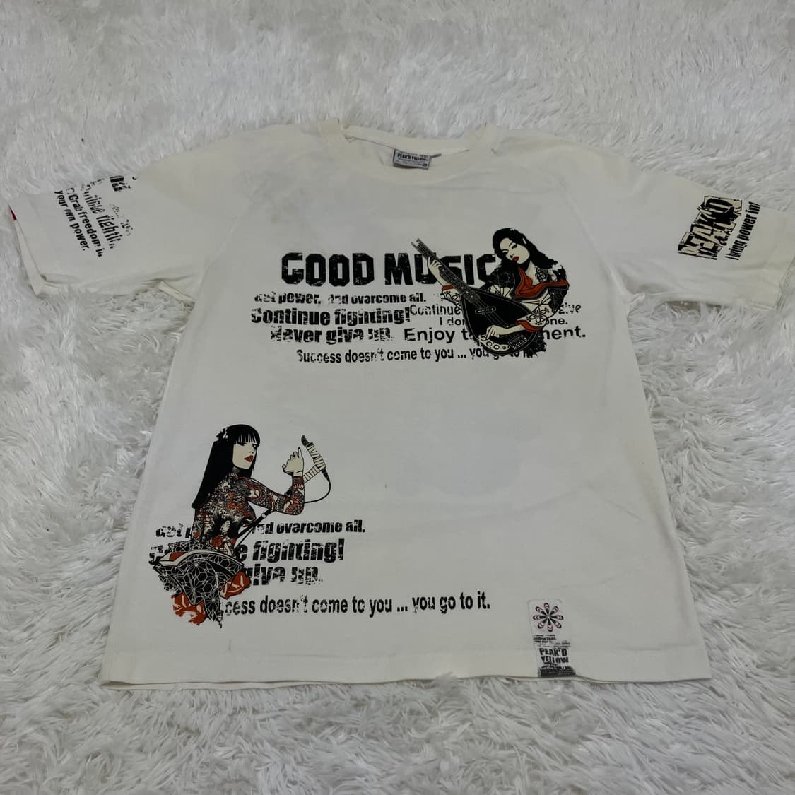 빈티지 이레즈미 걸 오리엔탈 반팔 896 y2k 스트릿 모리 갸루 일본빈 상품이미지1