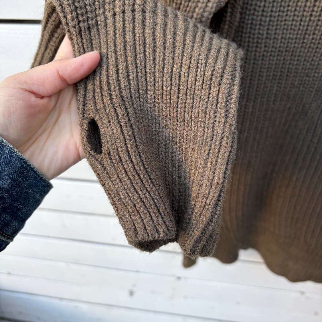 Freaks store 프릭스스토어 밀리터리 코만도 니트 상품이미지3