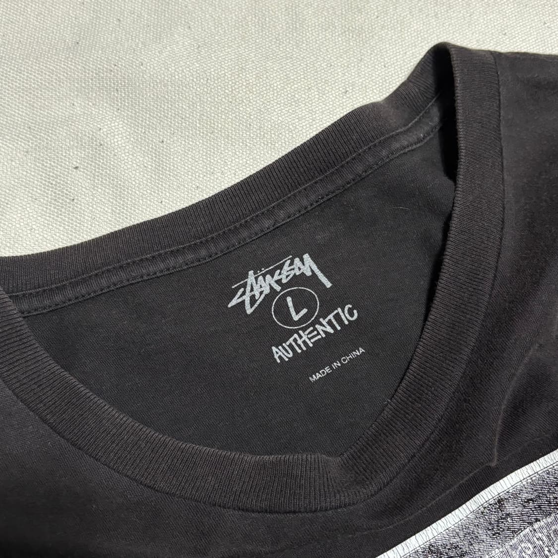 L 스투시 복싱 프린팅 반팔티  상품이미지4