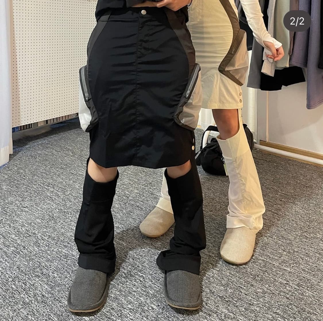 지초이 카고 스커트 상품이미지2