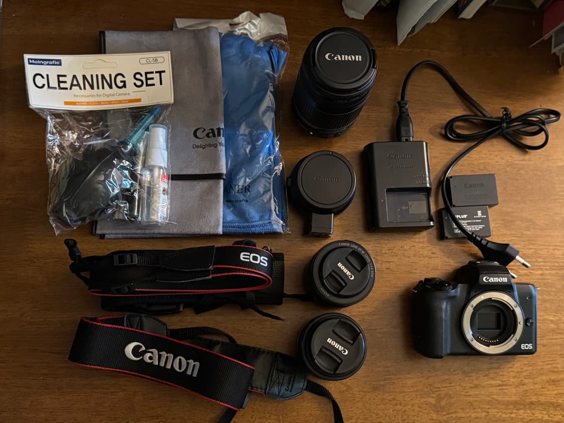 Canon M50 15-45mm렌즈 포함 패키지 (작례O, 배송비포함) 상품이미지1
