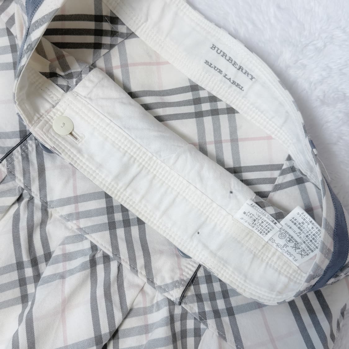 Burberry 버버리 블루라벨 히메갸루 솜사탕 노바체크 미니 스커트 상품이미지5