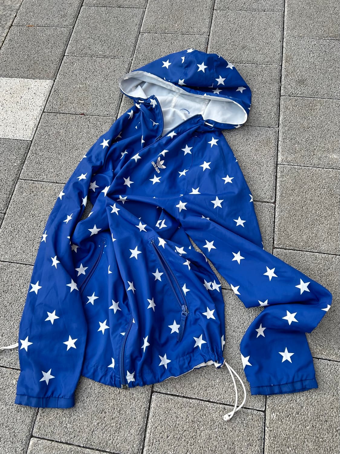 *RARE* 아디다스 별 도트 리버시블 바람막이 상품이미지1