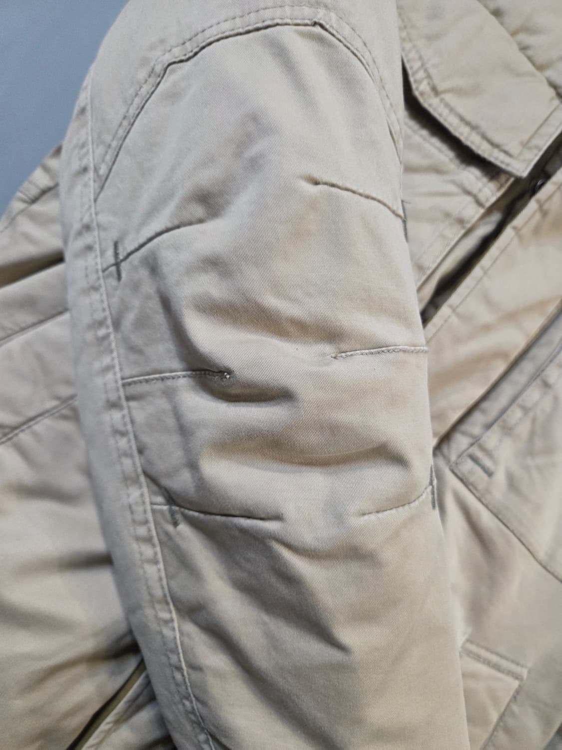 G-Star RAW 후드 패딩 점퍼 베이지(S) 상품이미지5