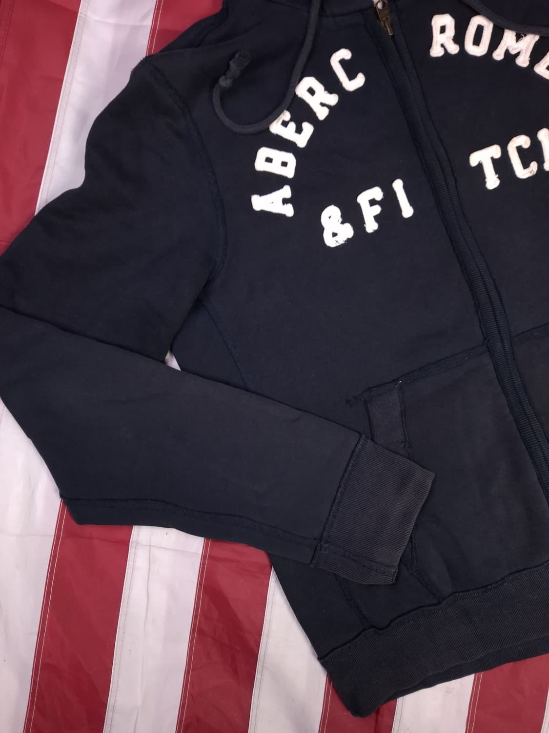 오리지날 아베크롬비 빈티지 데미지 후드 자켓 상품이미지7