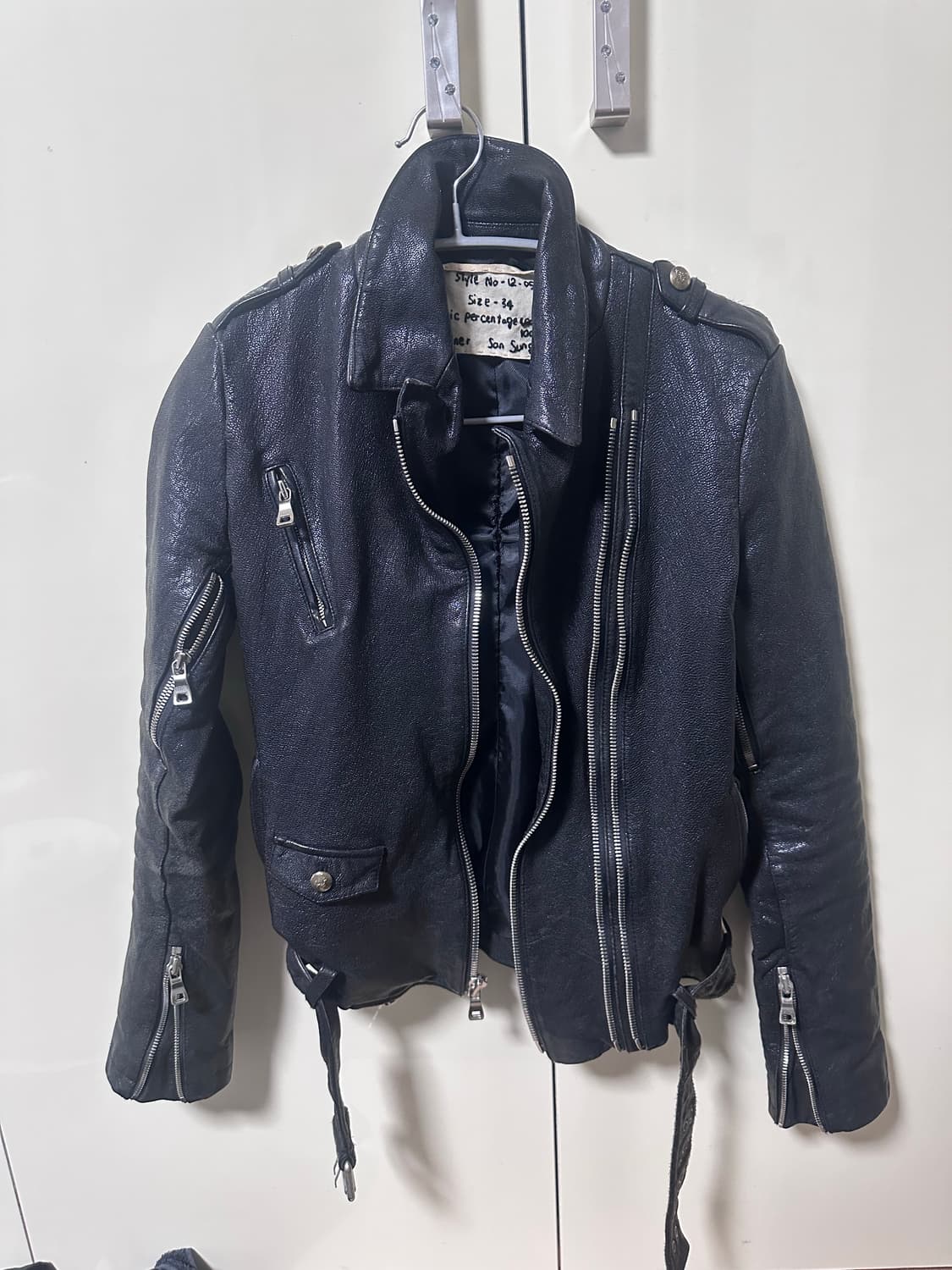 빈티지 가죽자켓 상품이미지1