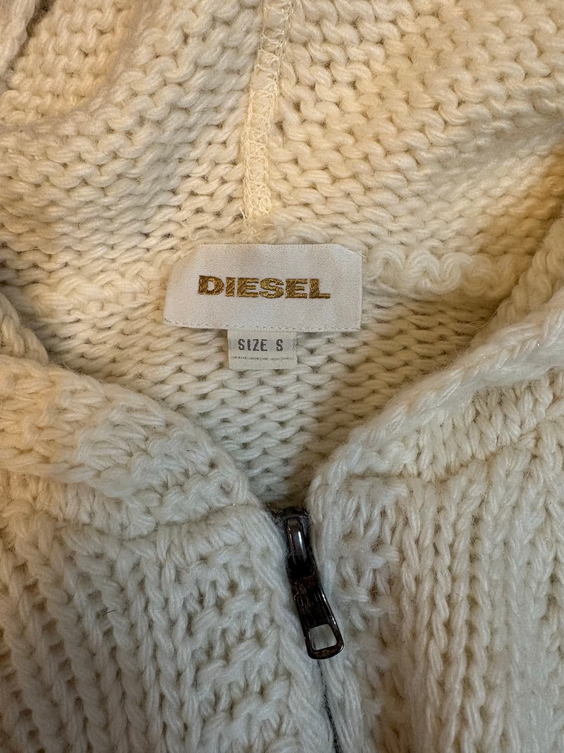 디젤 니트집업 상품이미지3