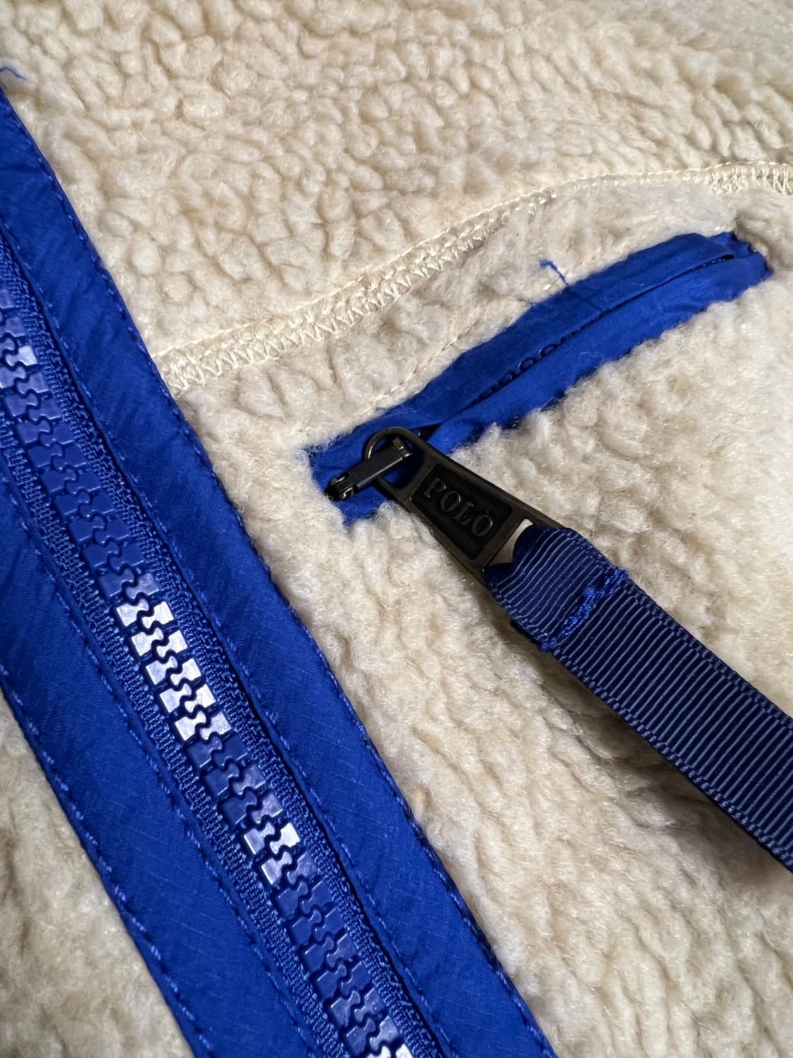 폴로 랄프로렌 플리스/ 후리스 집업 자켓 M (우먼스) 상품이미지2