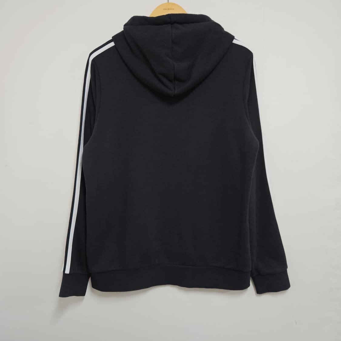 XL 100-105) 삼선 후드티 검흰 상품이미지3