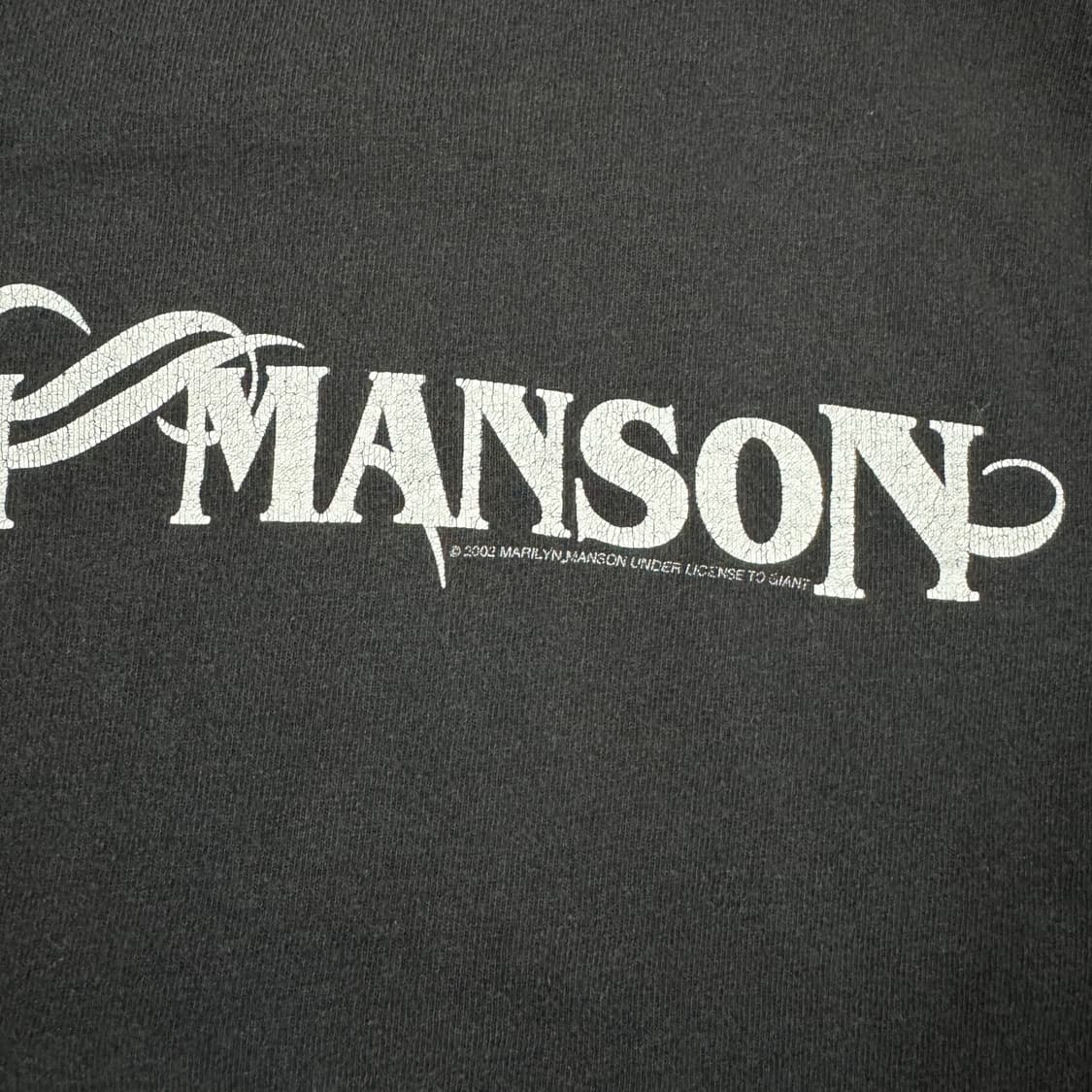 빈티지 2002 Marilyn Manson 마릴린맨슨 롱슬리브 상품이미지8