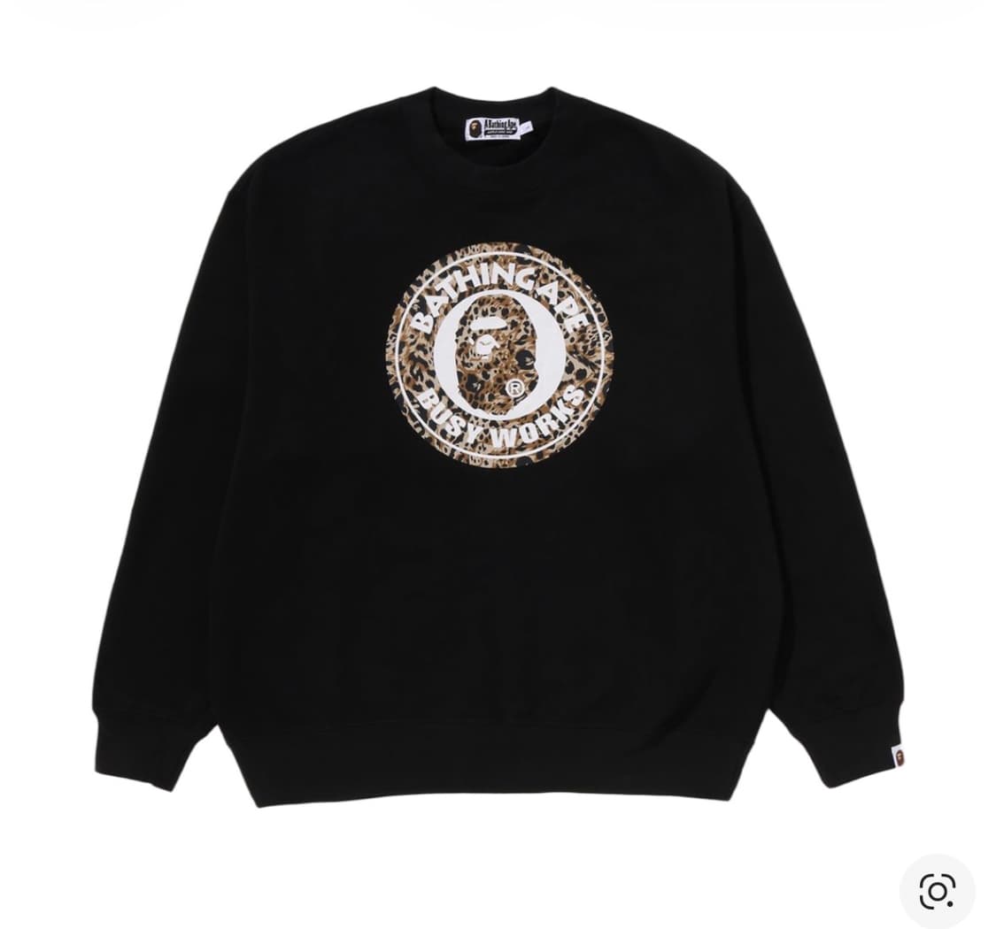 베이프 레오파드 sweat 상품이미지1
