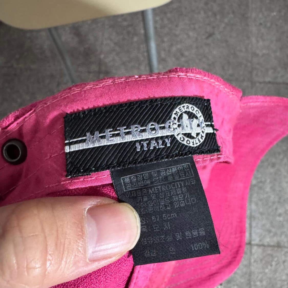 메트로시티 빈티지 로고 볼캡 상품이미지9