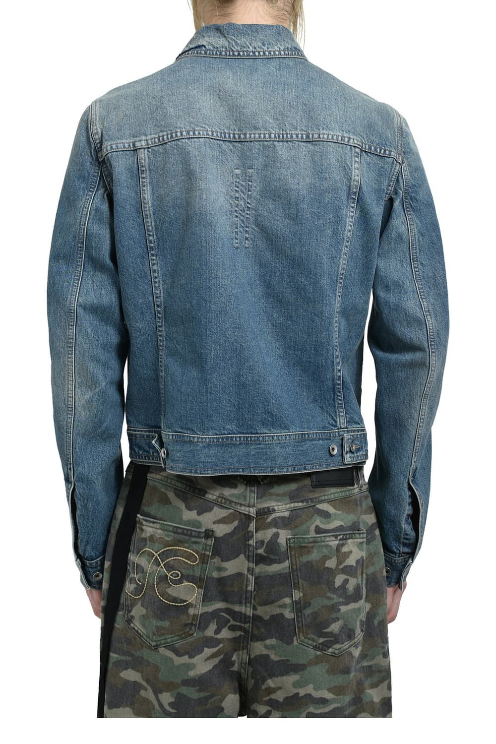 릭오웬스 디스트레스 포켓워싱 데님자켓 상품이미지6