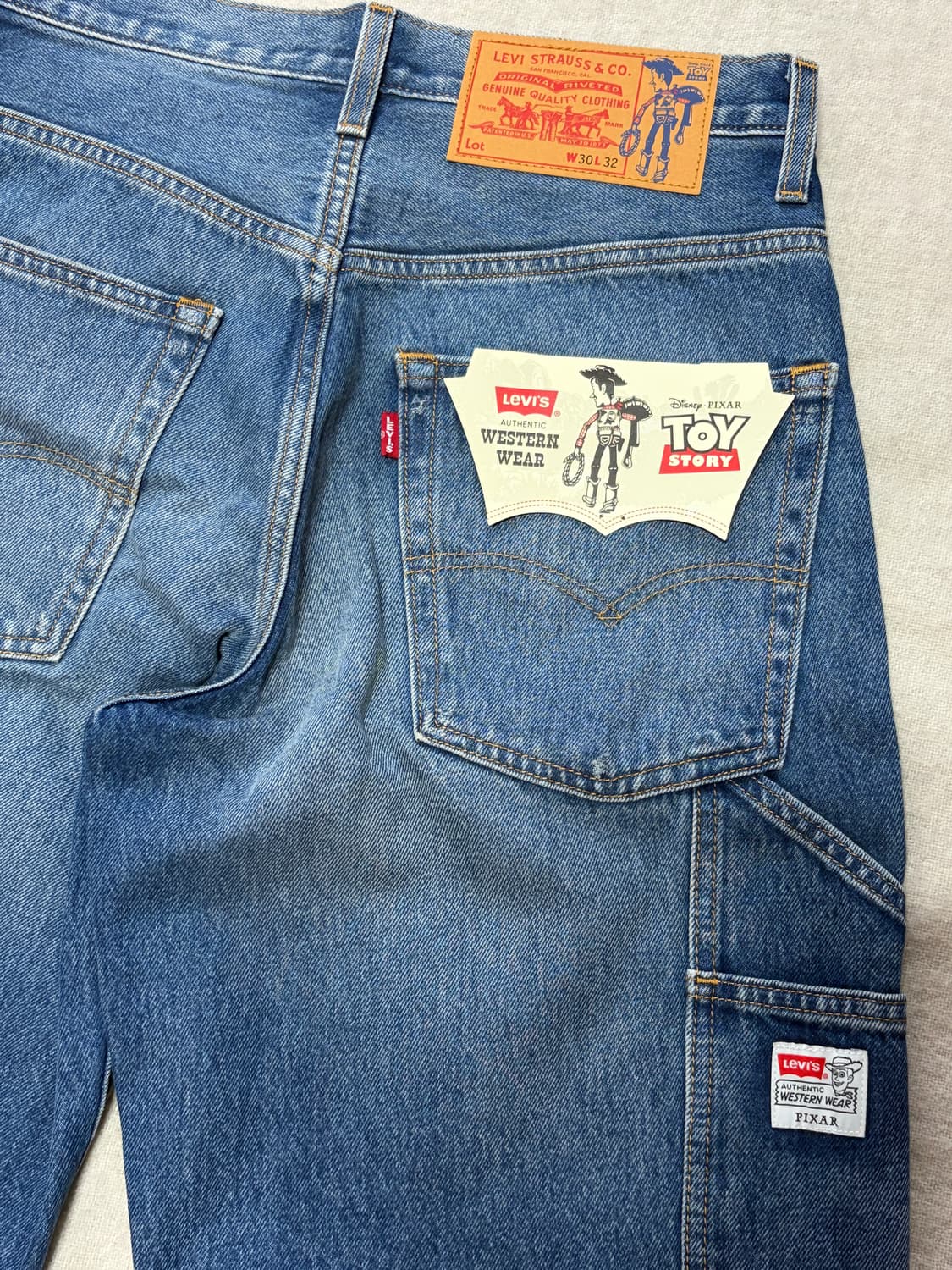 LEVI'S X TOY STORY 웨스턴 플레어 진 상품이미지9