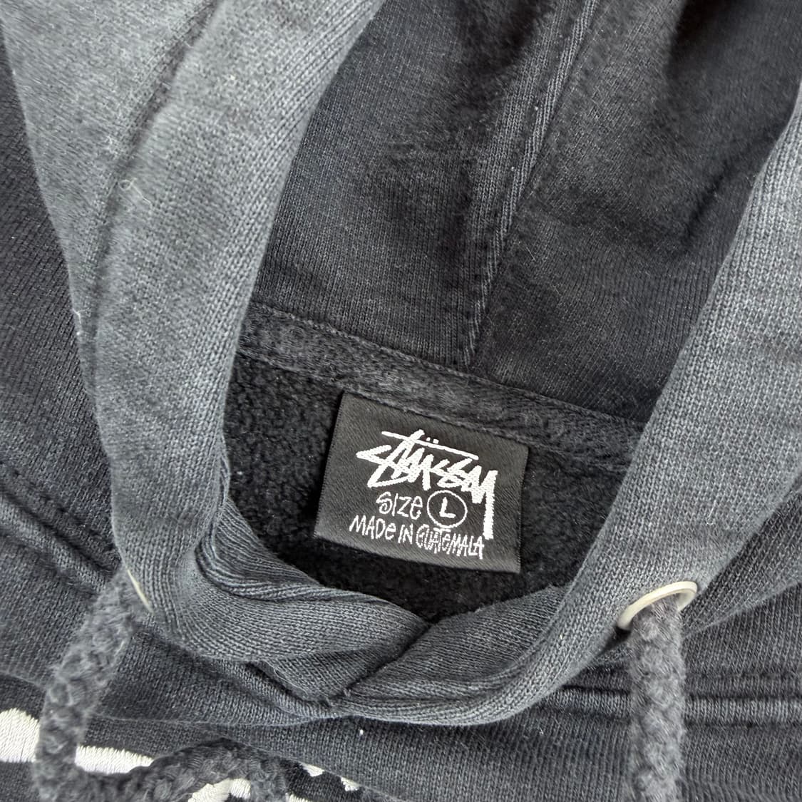 스투시 베이직 자수로고 후드티 상품이미지5