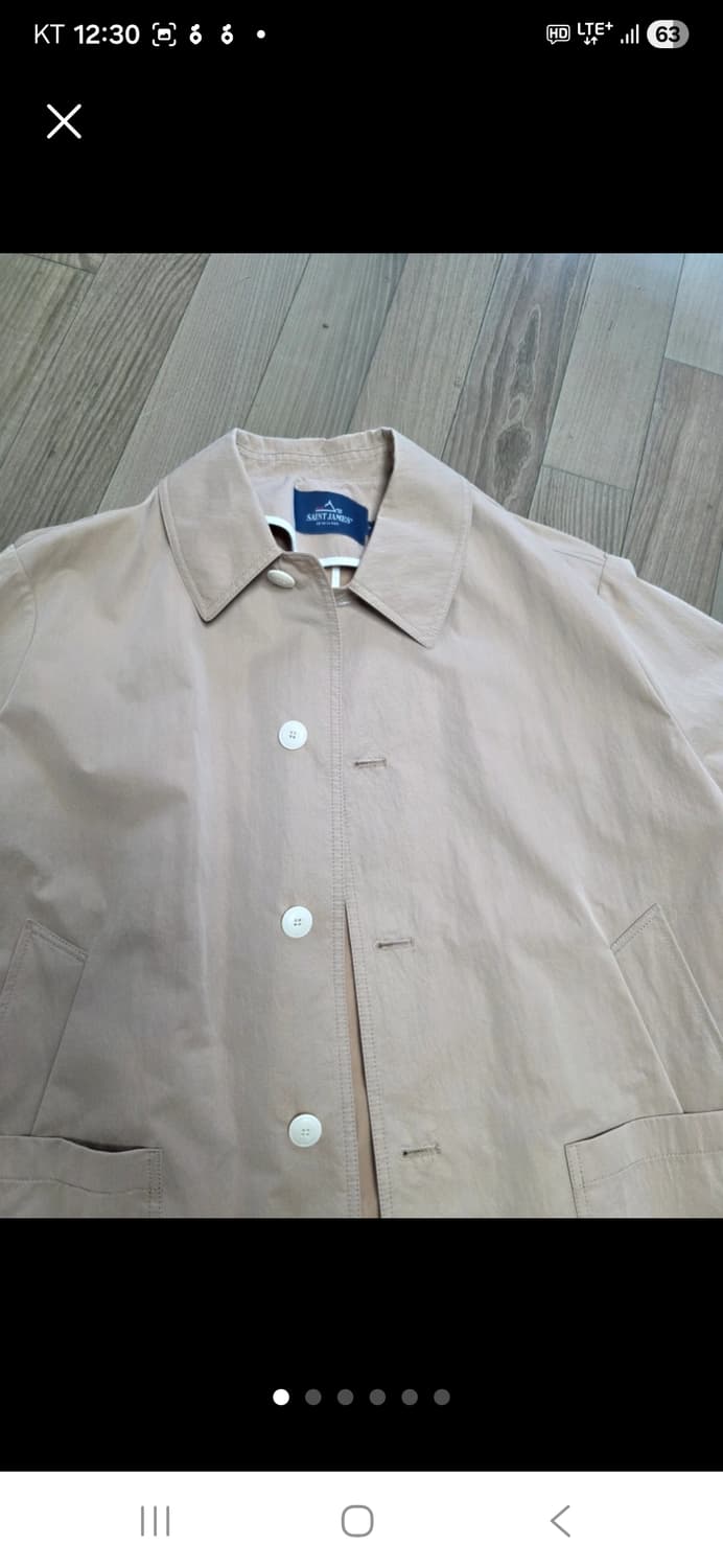 생 제임스 트렌치코트(미착용 택있음) 상품이미지1