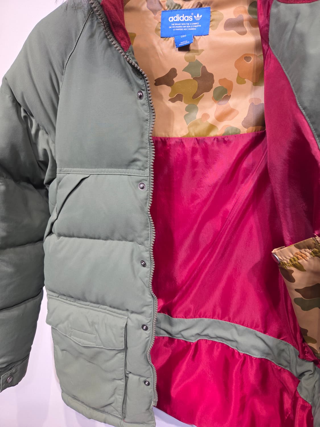 아디다스 오리지널 덕다운 라쿤퍼 N3B 야상 패딩 상품이미지7