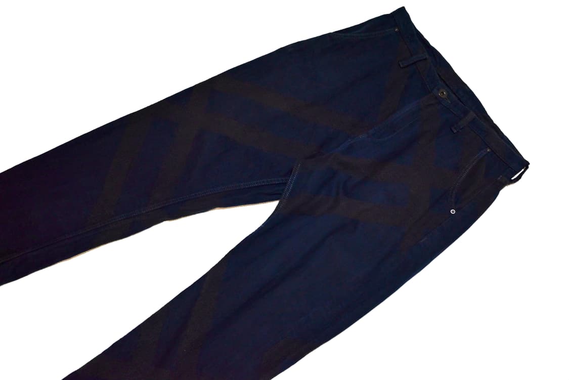 Issey miyake indigo jacquard pants 상품이미지1