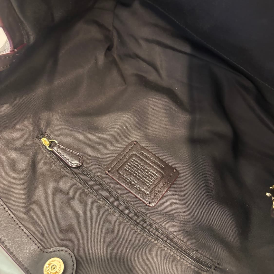 정품 코치 투웨이 토트백     상품이미지8