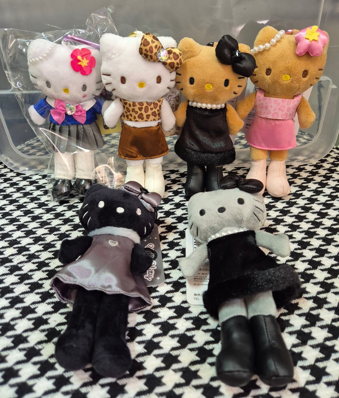 헬로키티 롱다리 인형키링 6종 상품이미지1