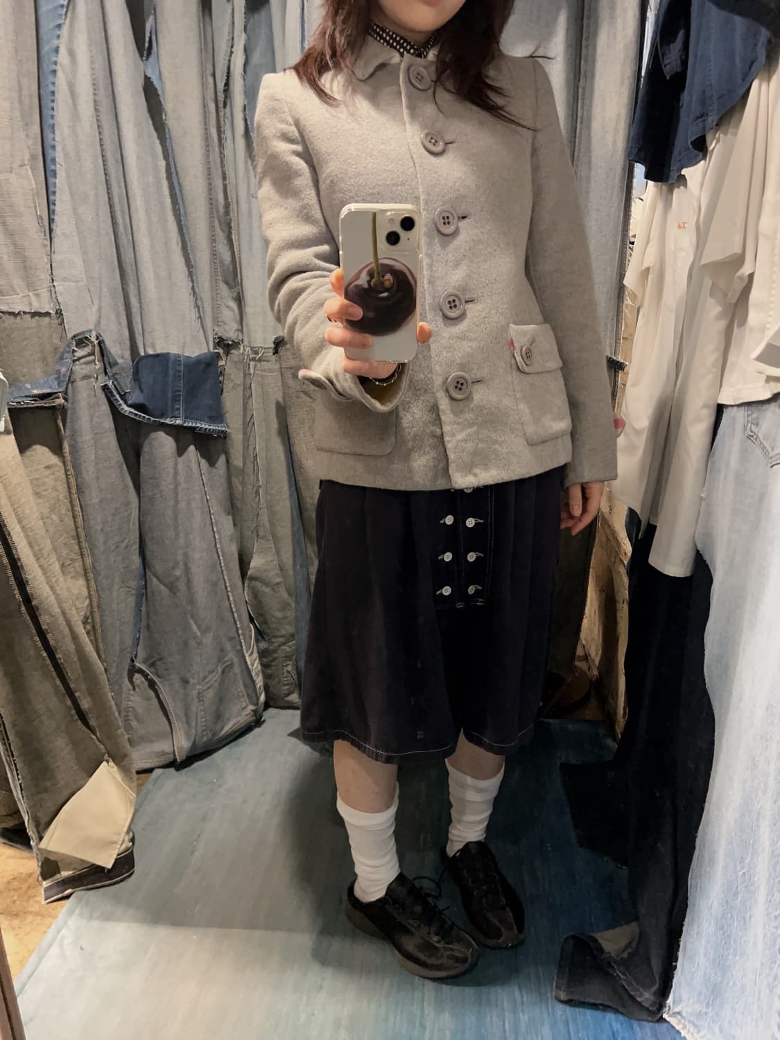 44 ) SONIA RYKIEL Angola Single Jacket 상품이미지3