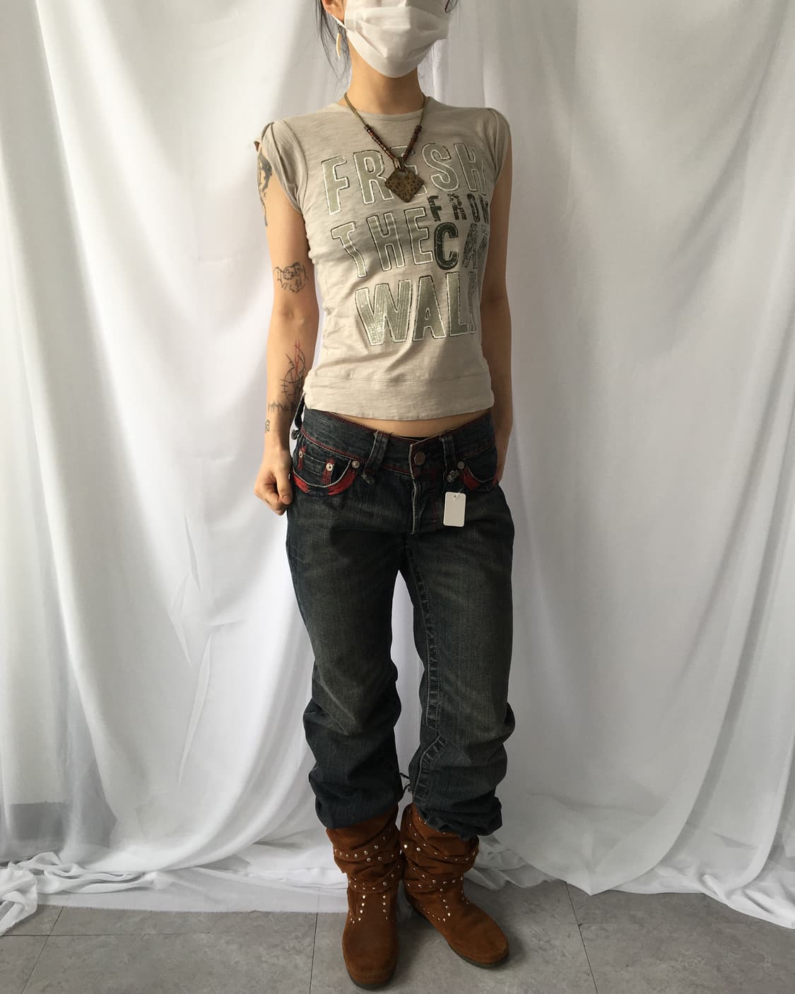 Benetton lettering printing t shirt 상품이미지5