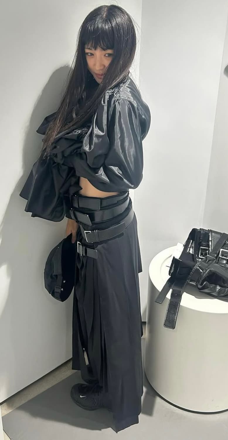 Junya watanabe belt skirt 나야와시님 착용 상품이미지3