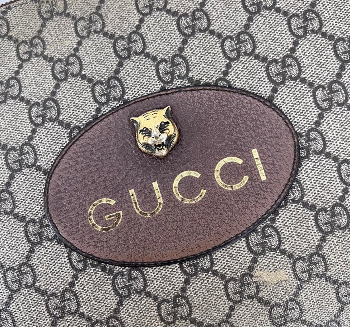 구찌 네오빈티지 GG 수프림 클러치백 (473956) 상품이미지4