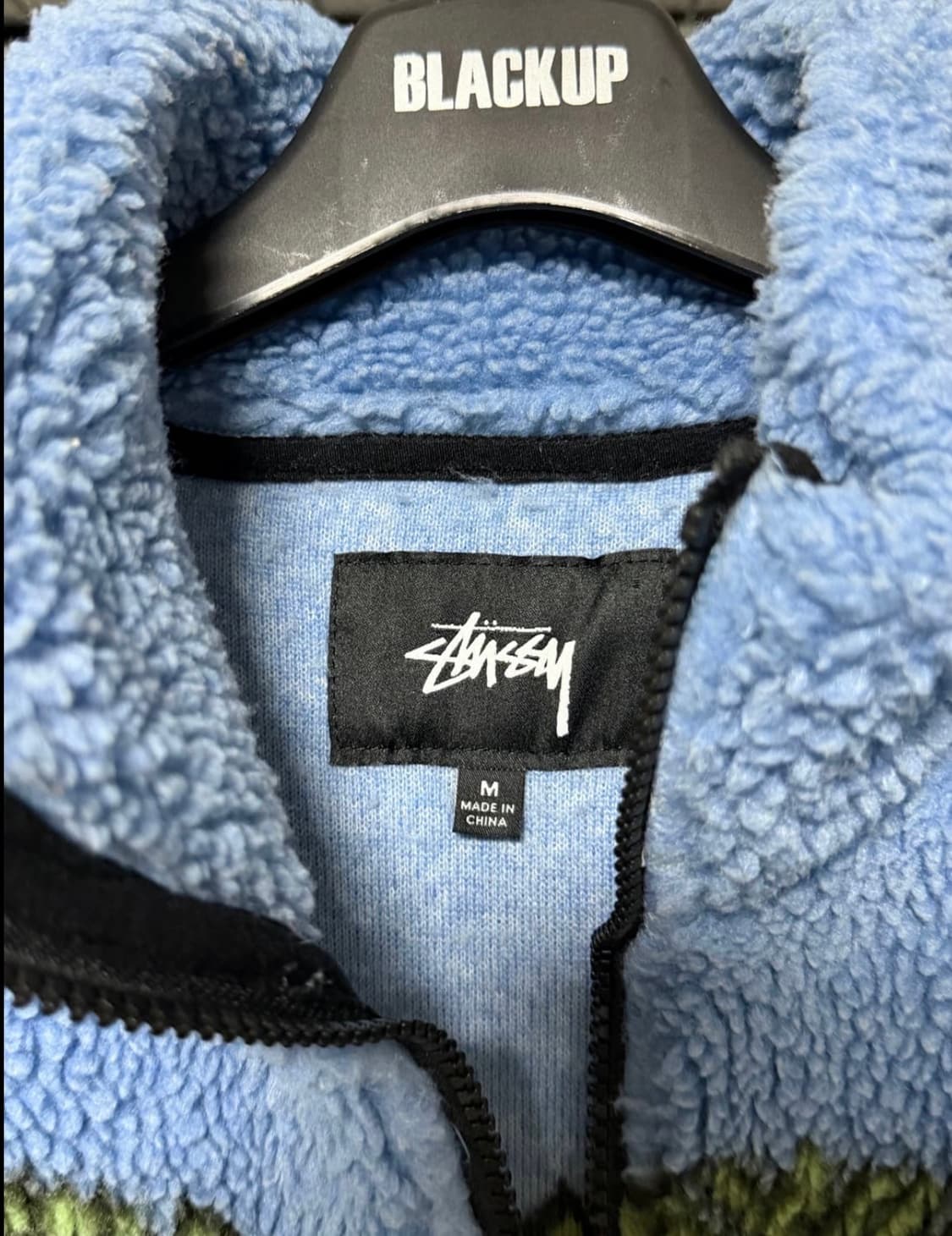 스투시 하와이안 자카드 후리스 M사이즈 상품이미지4