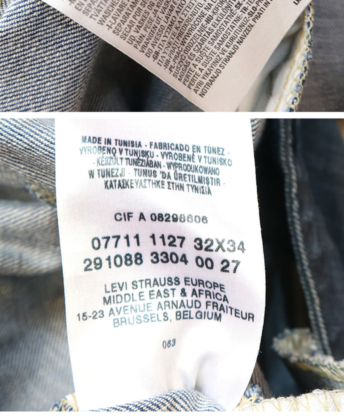 
00S levis n3bp 리바이스 엔쓰리비피 와이드핏 데님  
32 상품이미지10