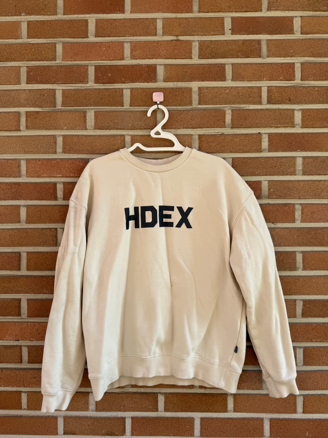 HDEX 맨투맨 아이보리 상품이미지1