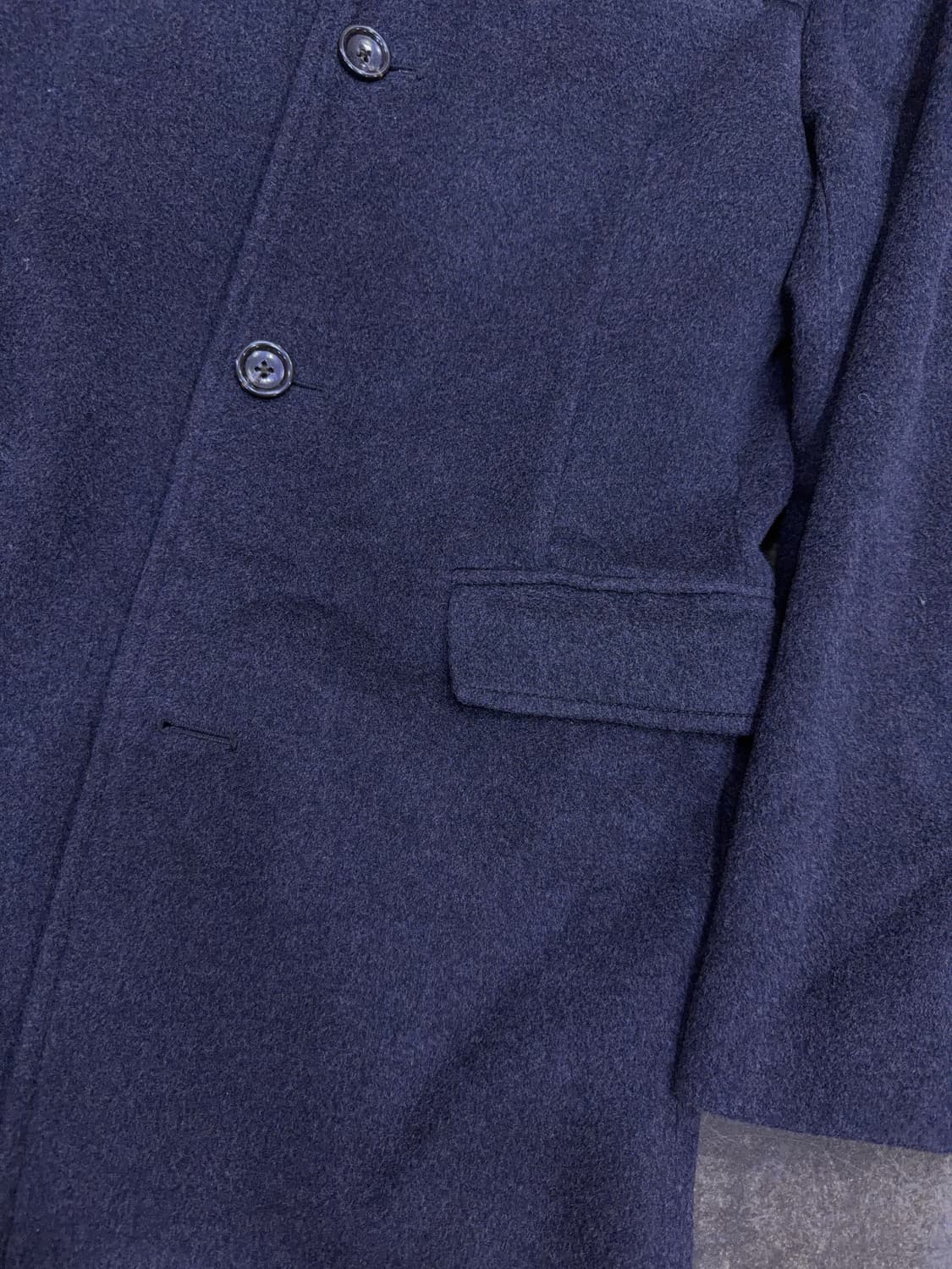 제이크루 Ludlow 이태리 메이드 울 캐시미어 싱글코트 차콜 38S 상품이미지5